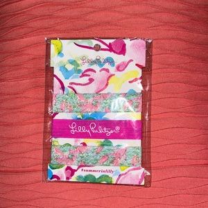 NWT Lilly Pulitzer set of 3 multicolor hair ties